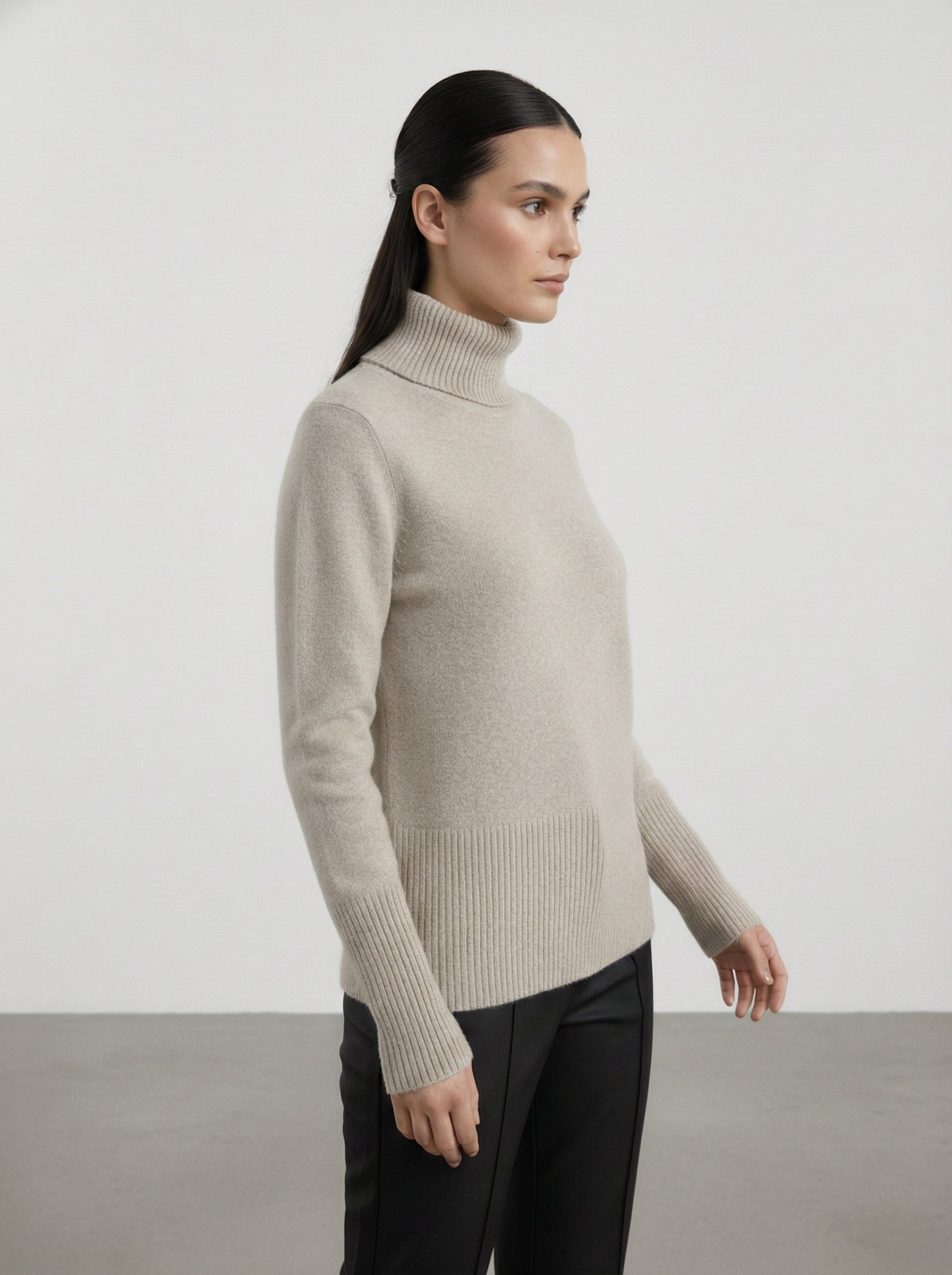 Maglia con collo alto