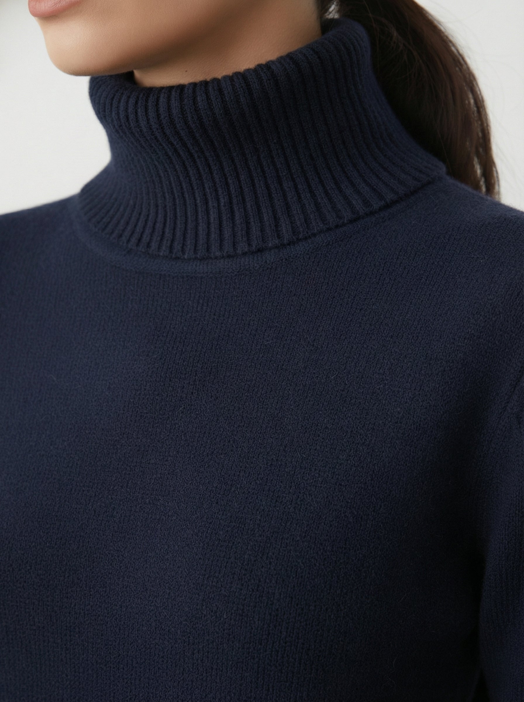 Maglia con collo alto