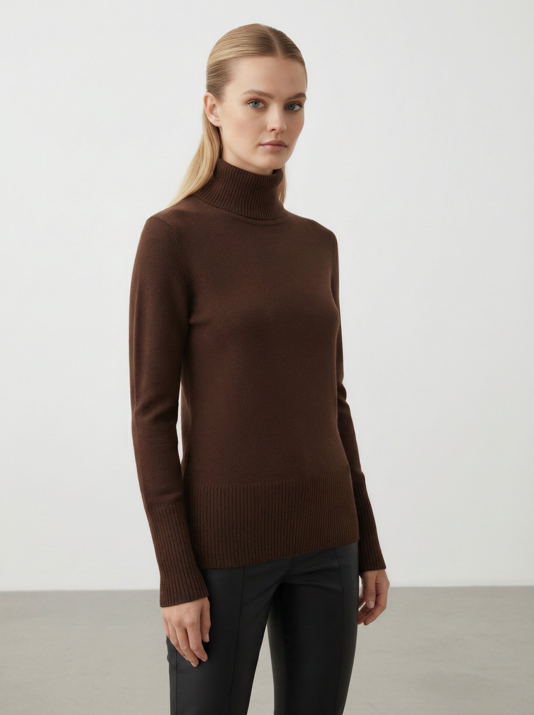 Maglia con collo alto