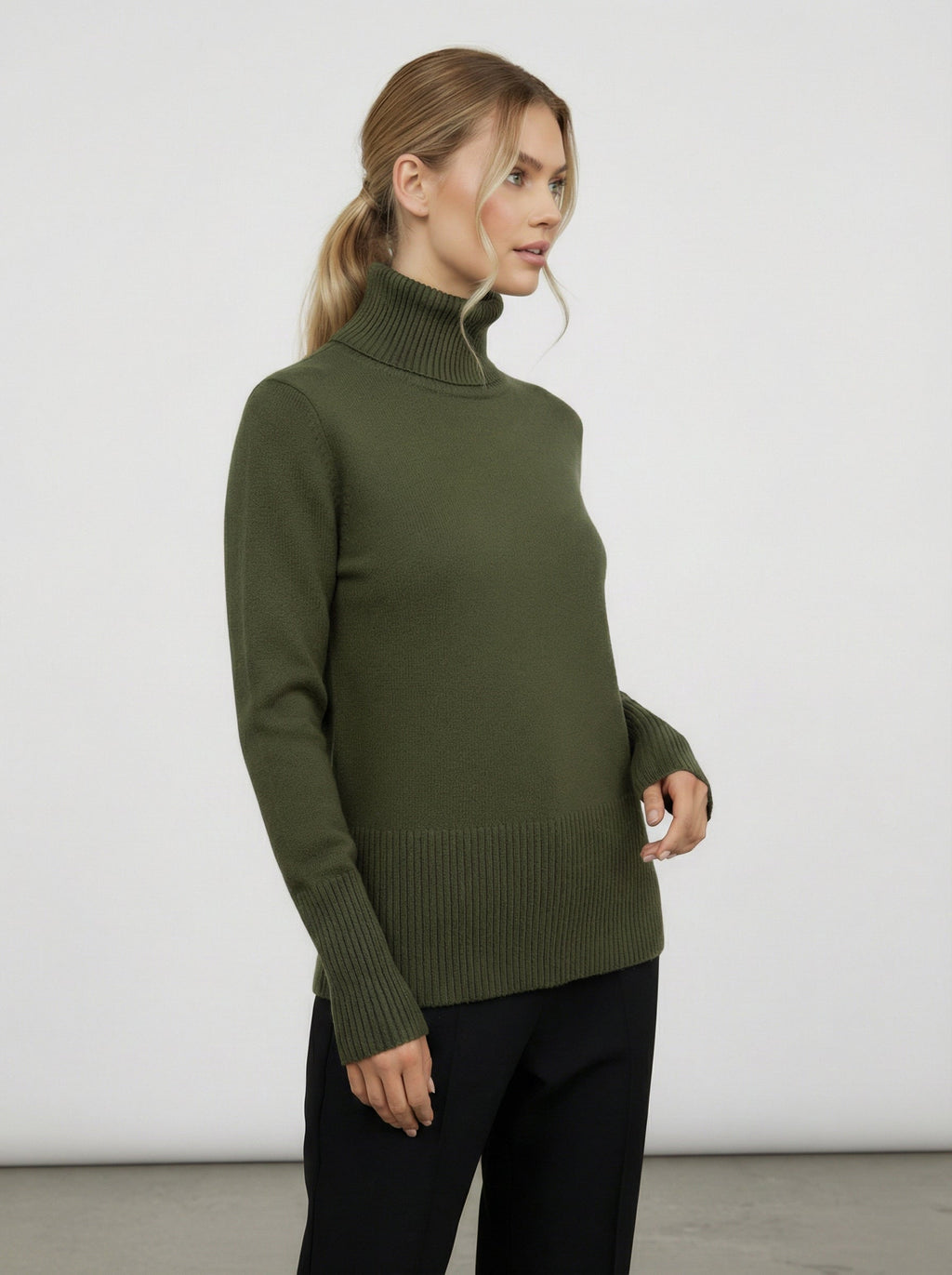 Maglia con collo alto