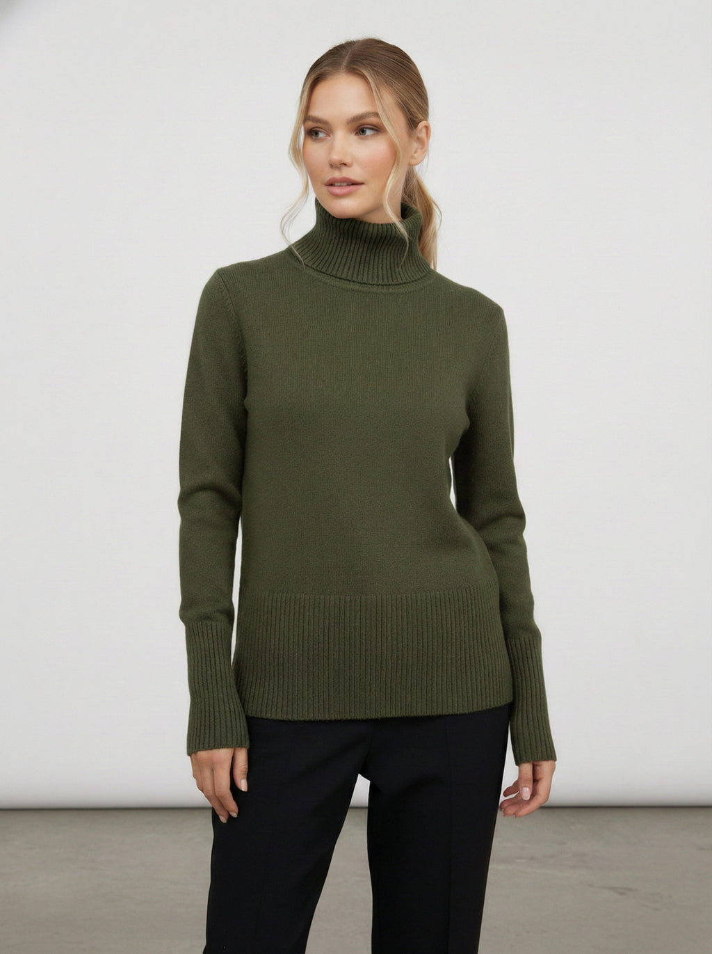 Maglia con collo alto