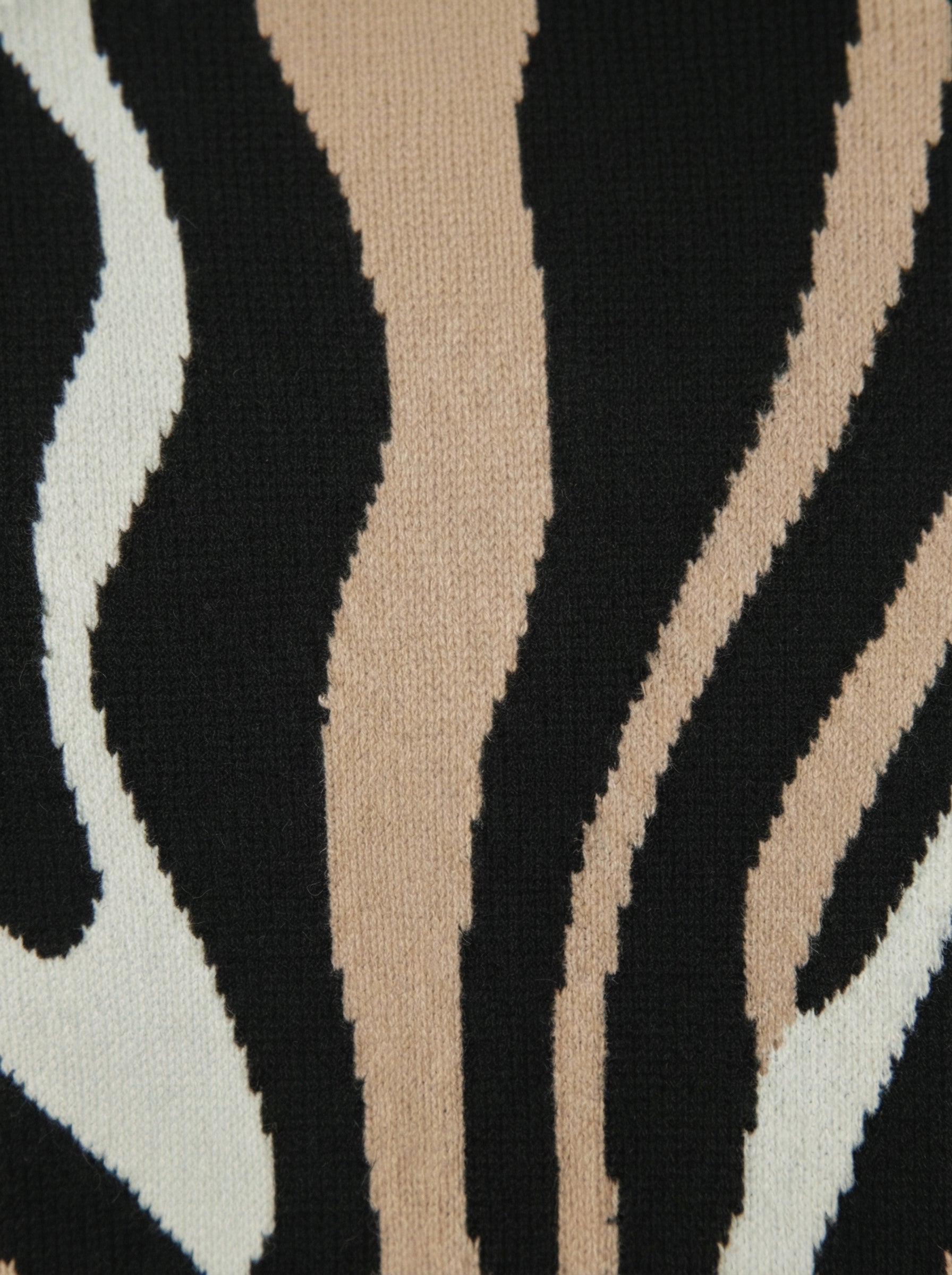 Maglia oversize con fantasia