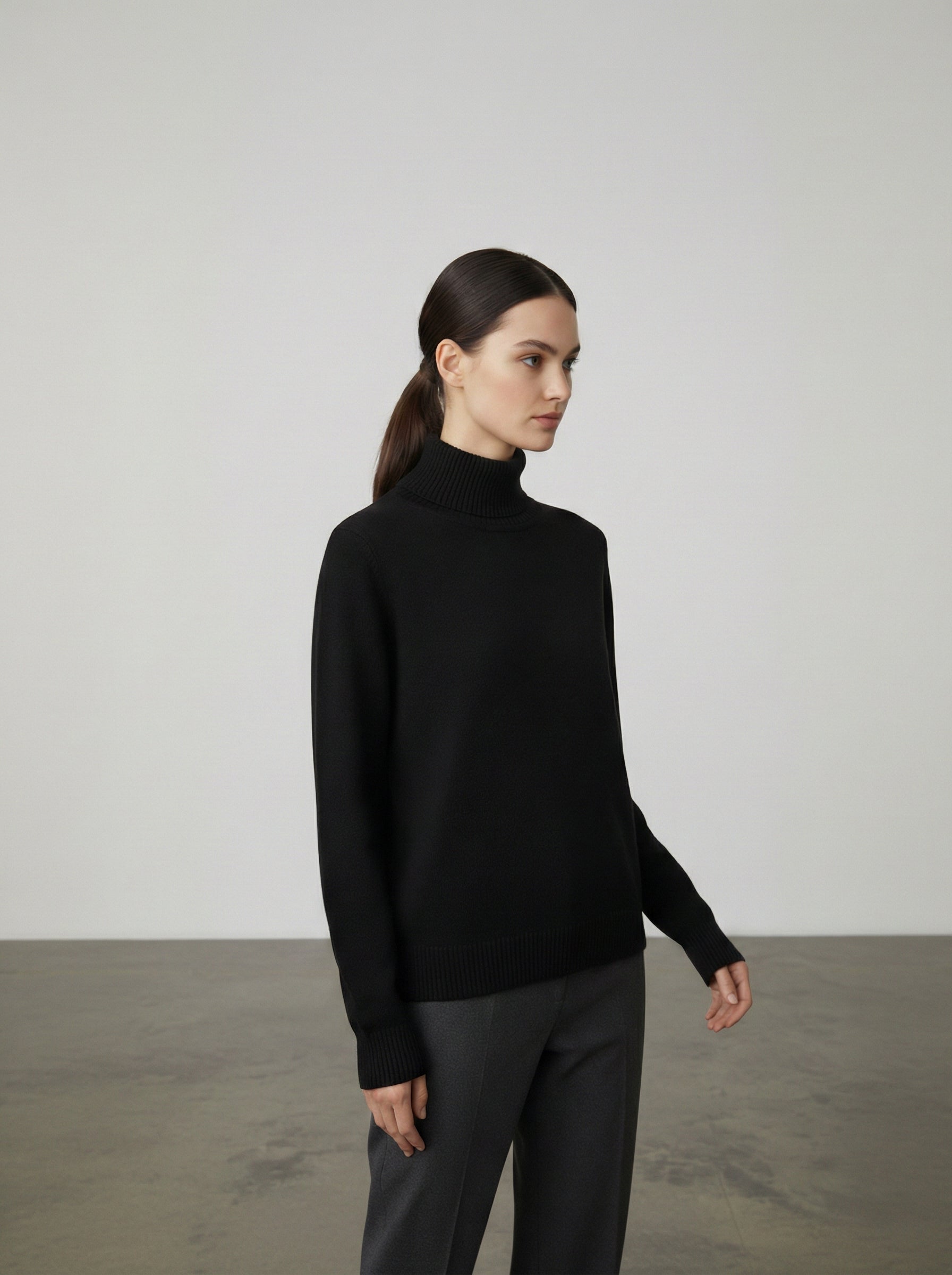 Maglia a collo alto