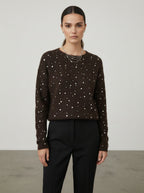 Maglia con brillanti