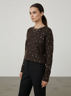 Maglia con brillanti