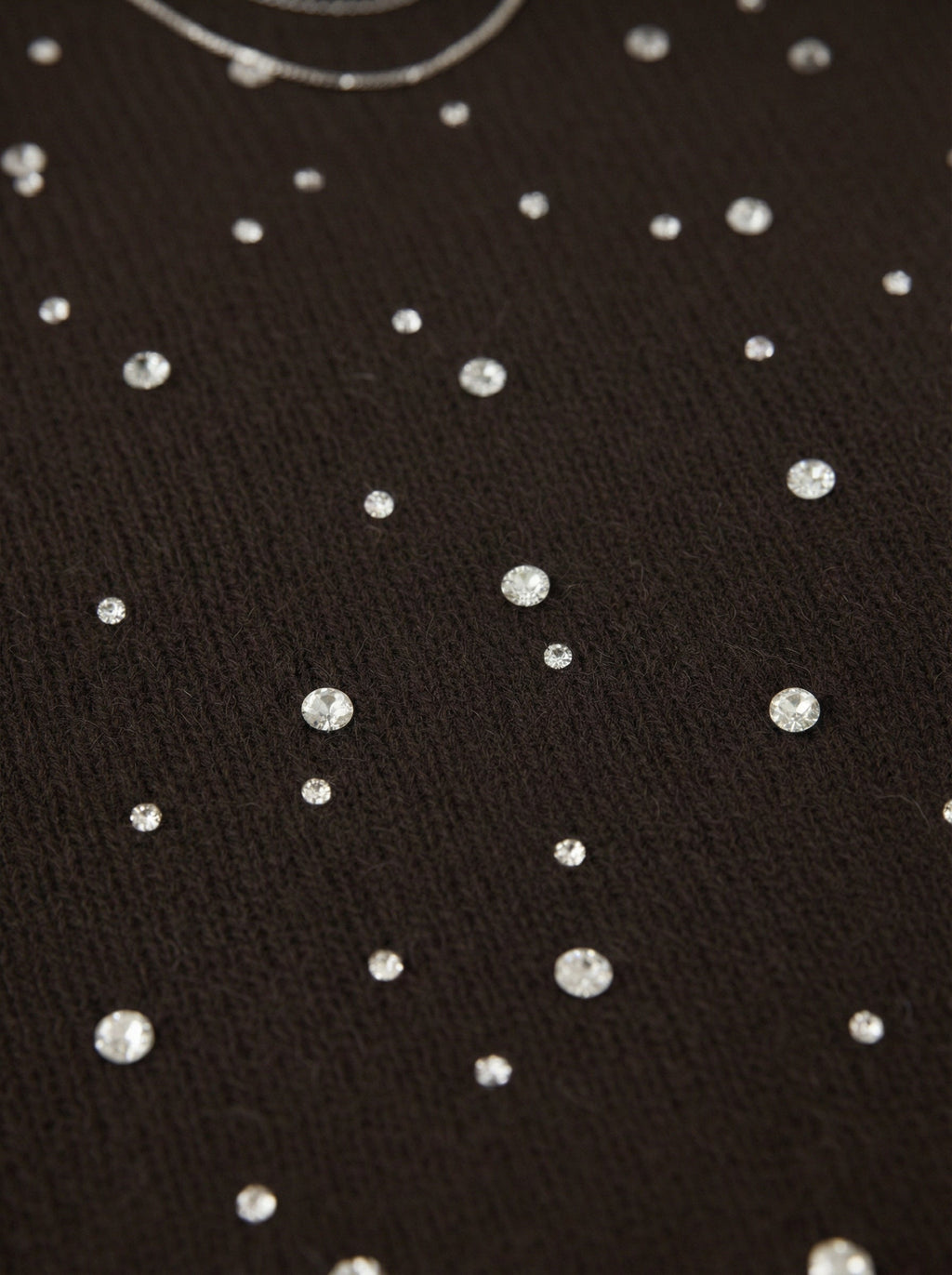 Maglia con brillanti