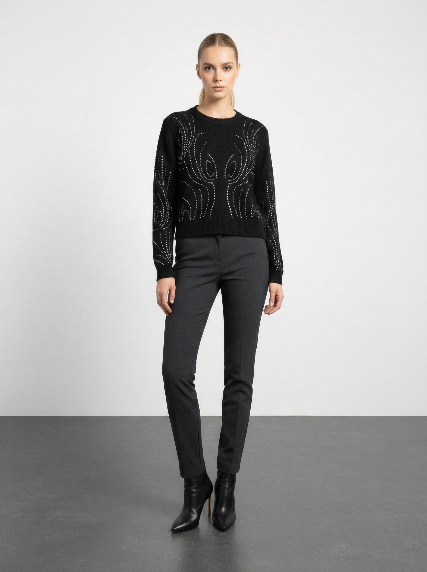 Maglia con brillantini