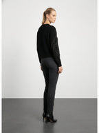 Maglia con brillantini