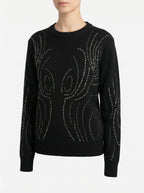 Maglia con brillantini