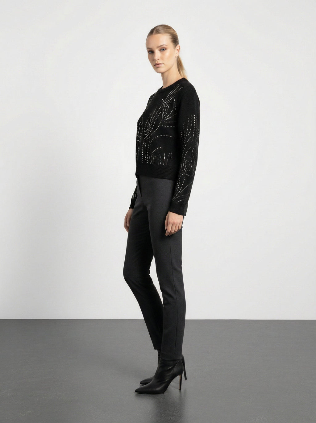 Maglia con brillantini