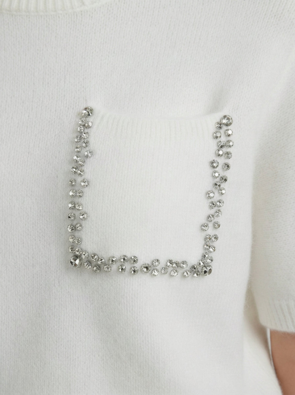 Maglia con dettagli brillanti