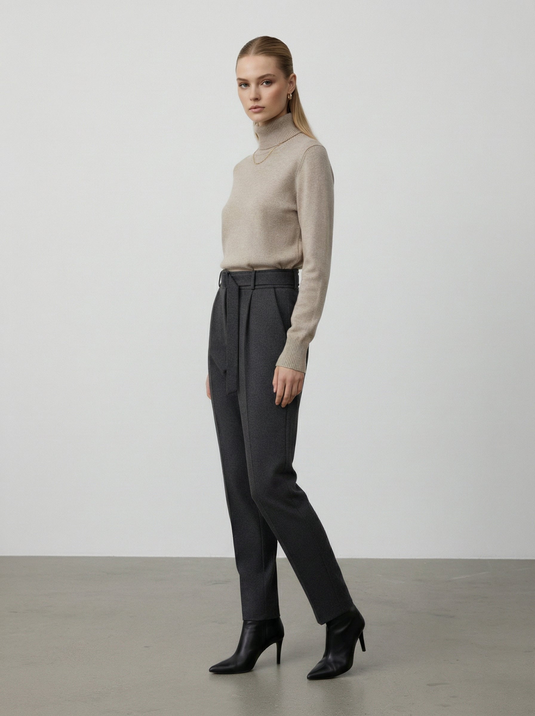 Maglia con collo alto