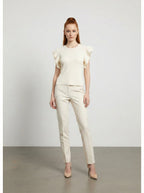 Maglia con Maniche Volant