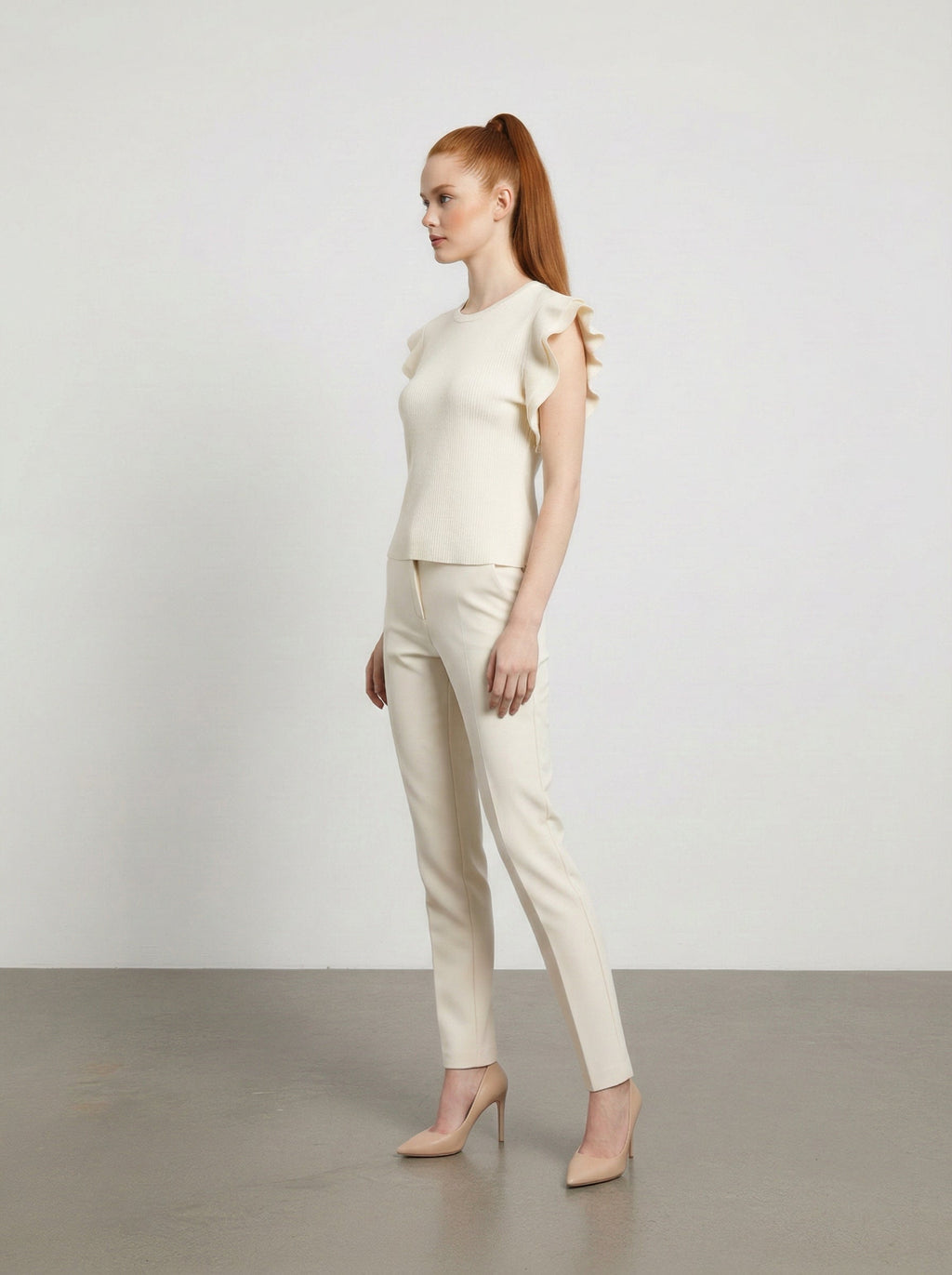 Maglia con Maniche Volant