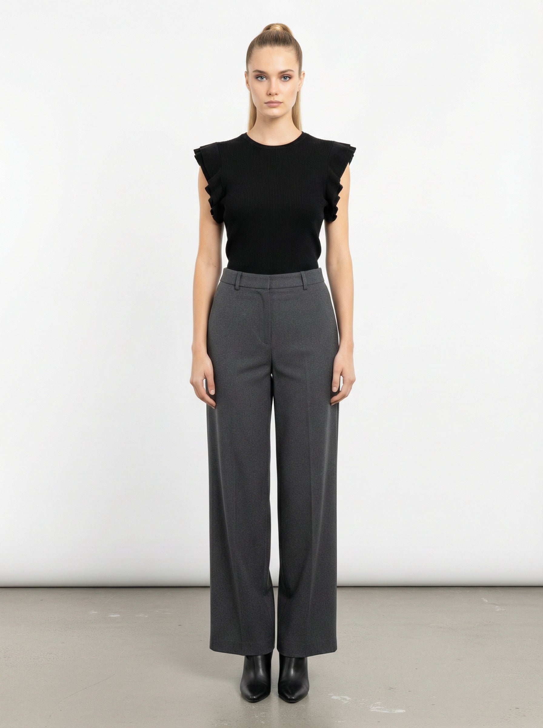 Maglia con Maniche Volant