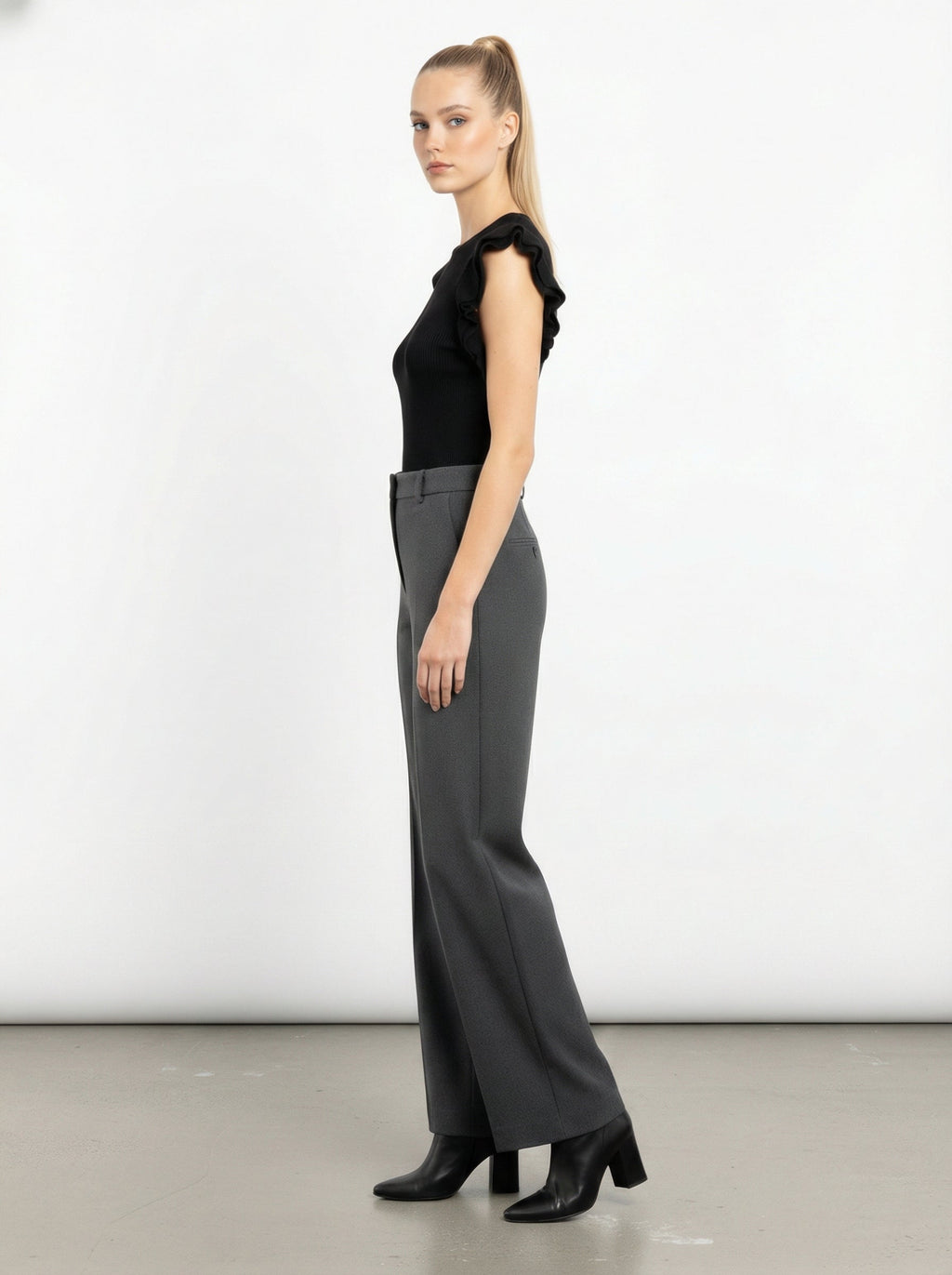 Maglia con Maniche Volant