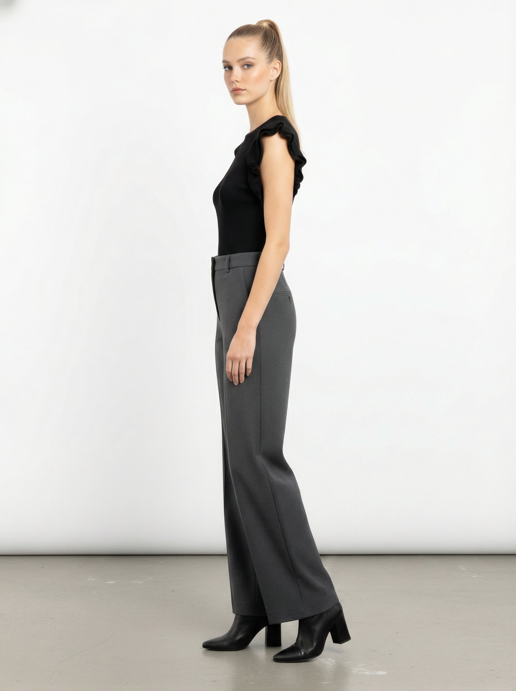 Maglia con Maniche Volant