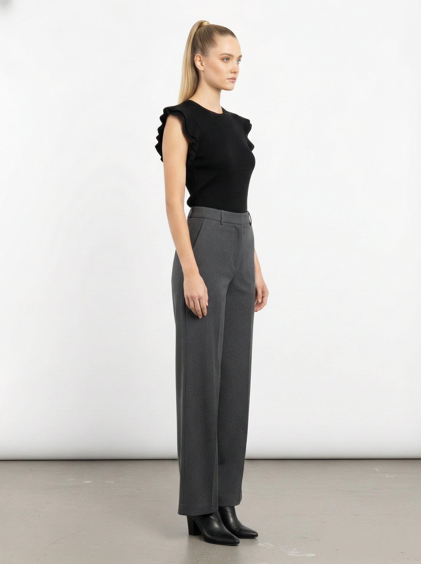 Maglia con Maniche Volant