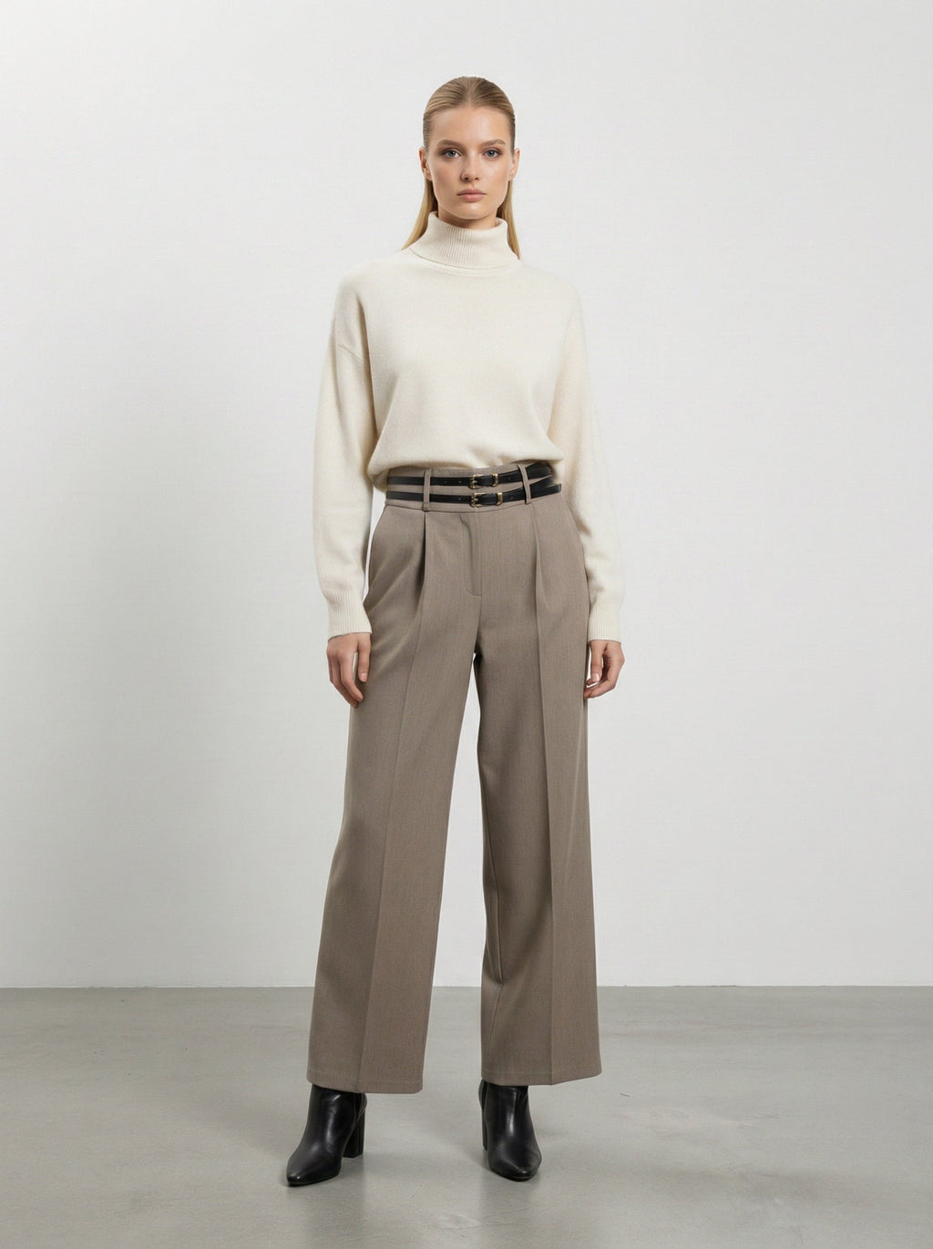 Pantalone a palazzo elegante