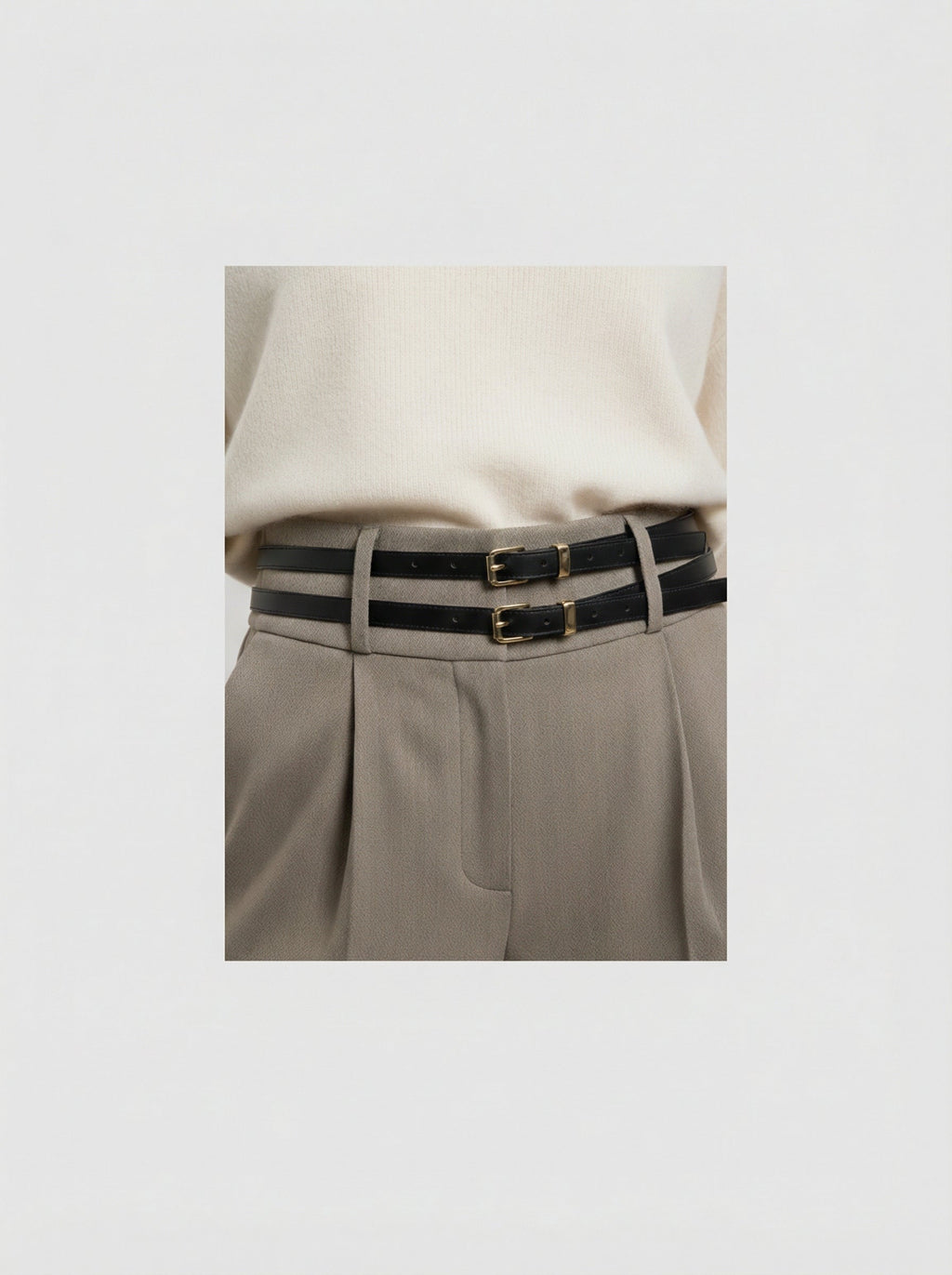 Pantalone a palazzo elegante