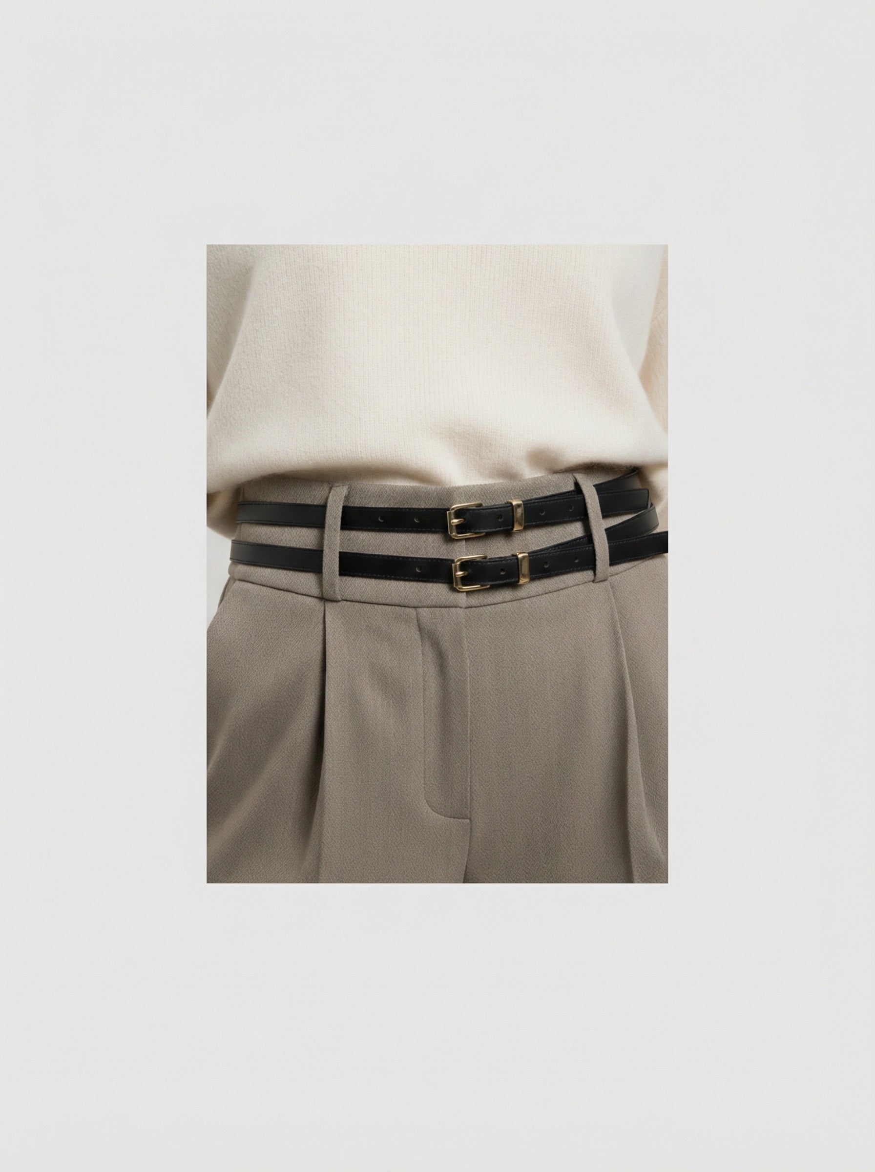 Pantalone a palazzo elegante