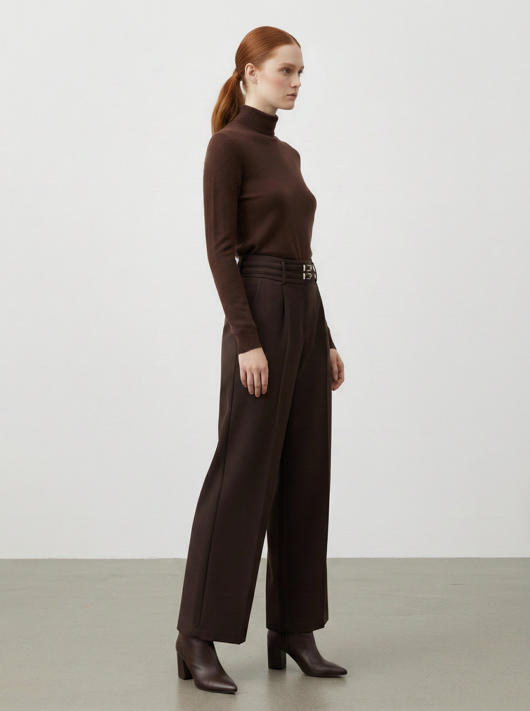 Pantalone a palazzo elegante