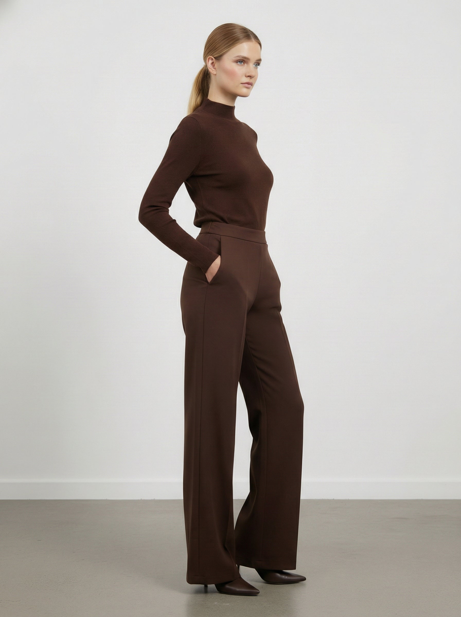 Pantalone elegante a palazzo