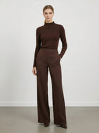 Pantalone elegante a palazzo