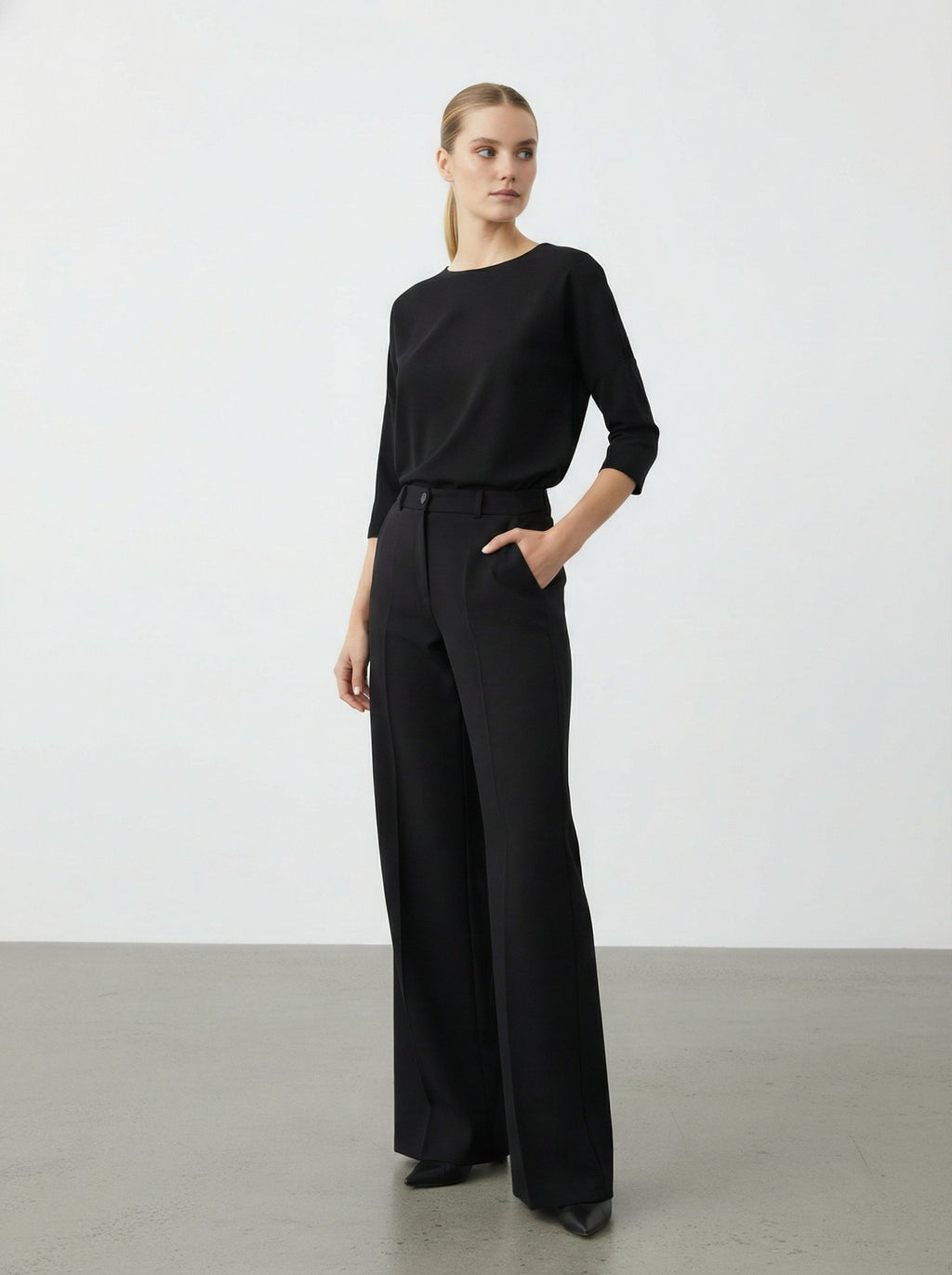 Pantalone elegante a palazzo