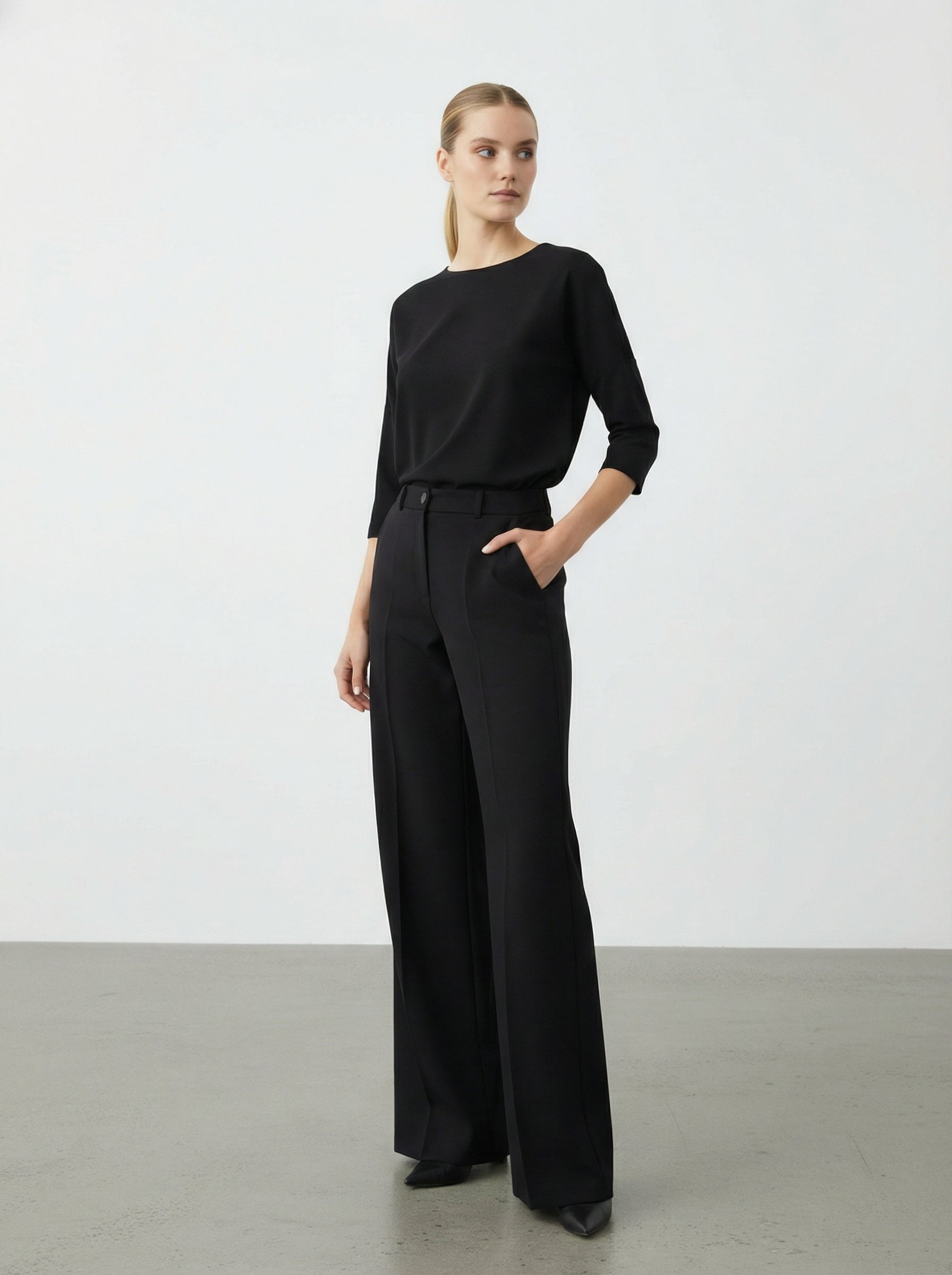 Pantalone elegante a palazzo