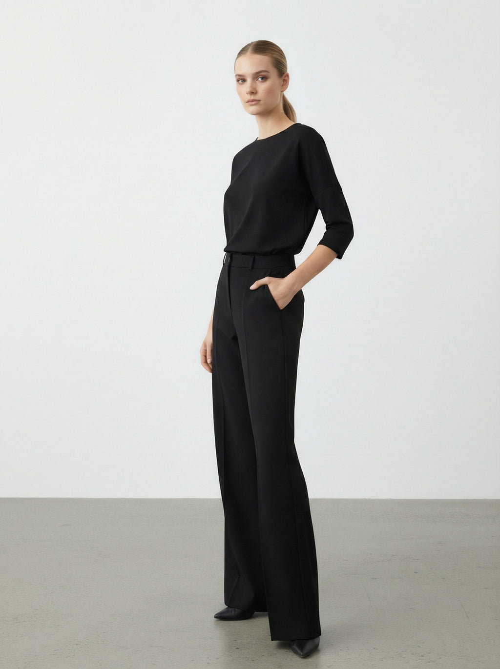 Pantalone elegante a palazzo